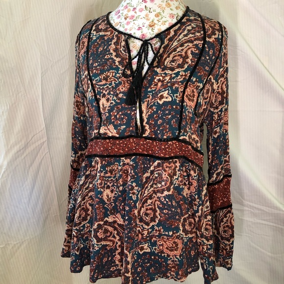 American Eagle Bohemian Top - Picture 1 of 5
